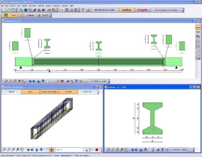 Aztec Informatica Конструктивный расчет балок в с.п.д sun-id-1440913 - Вид №4