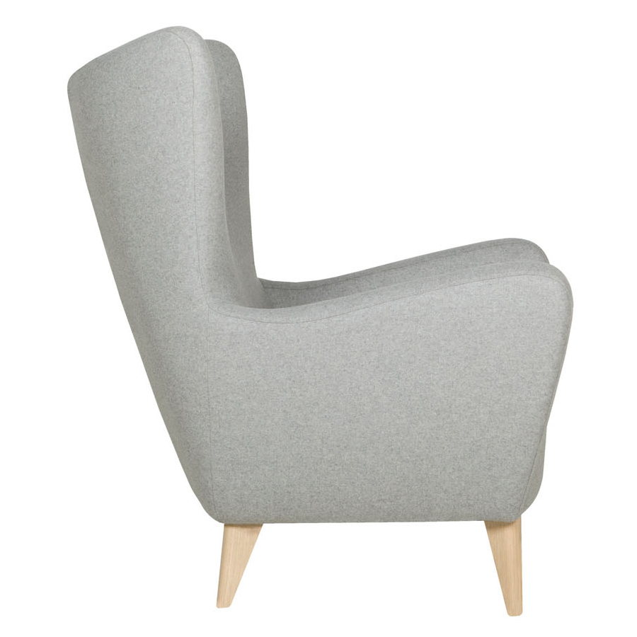 Кресло Elsa, светло-серое Sits S1178 - Вид №2