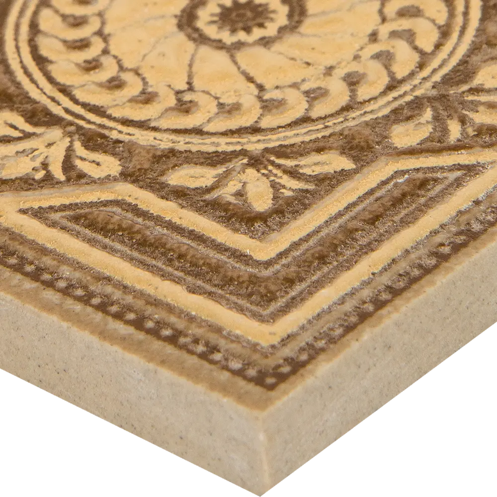 Вставка напольная Византия 7х7 см цвет бежевый Santreyd STLM-2136257 - Вид №1