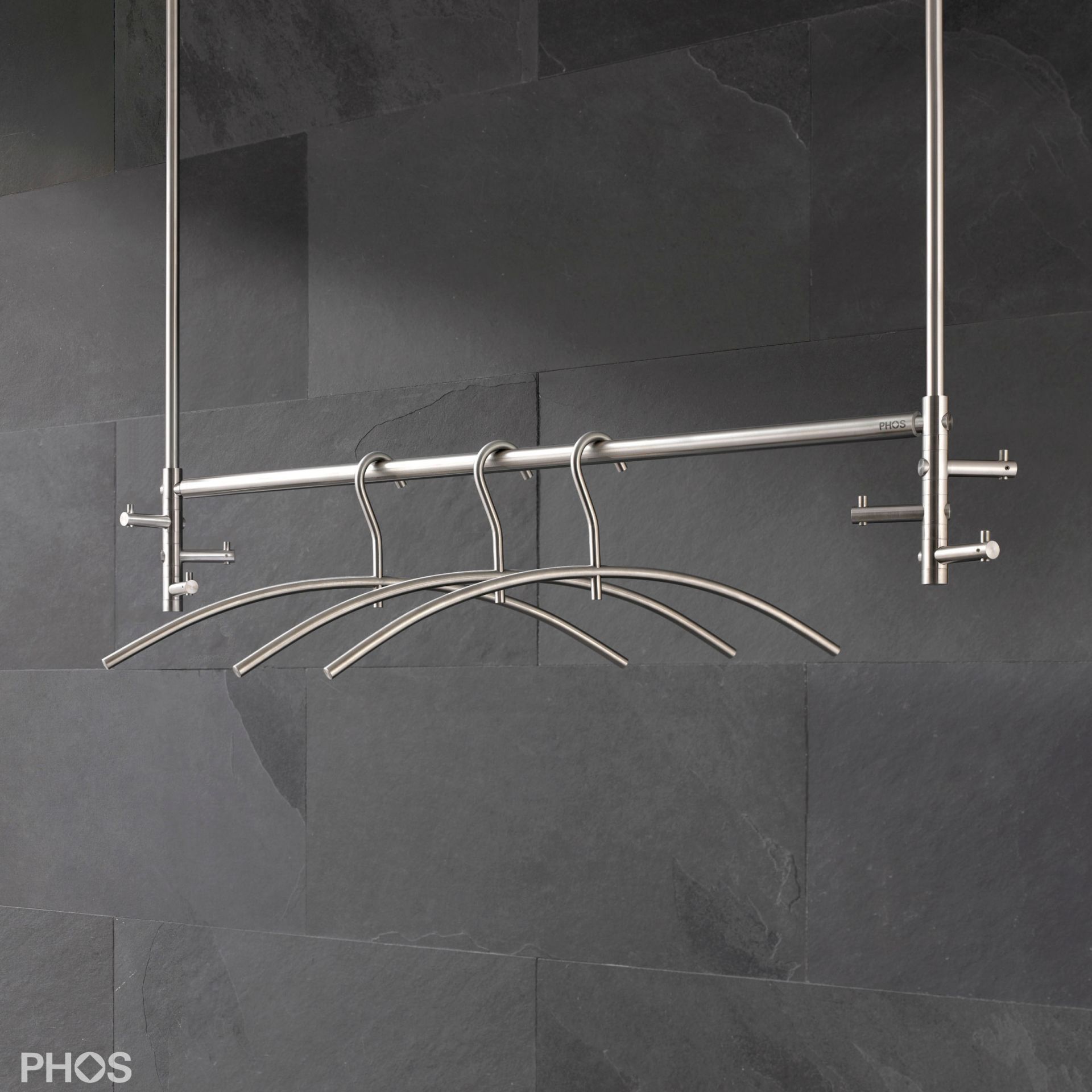 T3D Подвесной шкаф с платяной штангой для крепления к потолку PHOS  - Вид №1