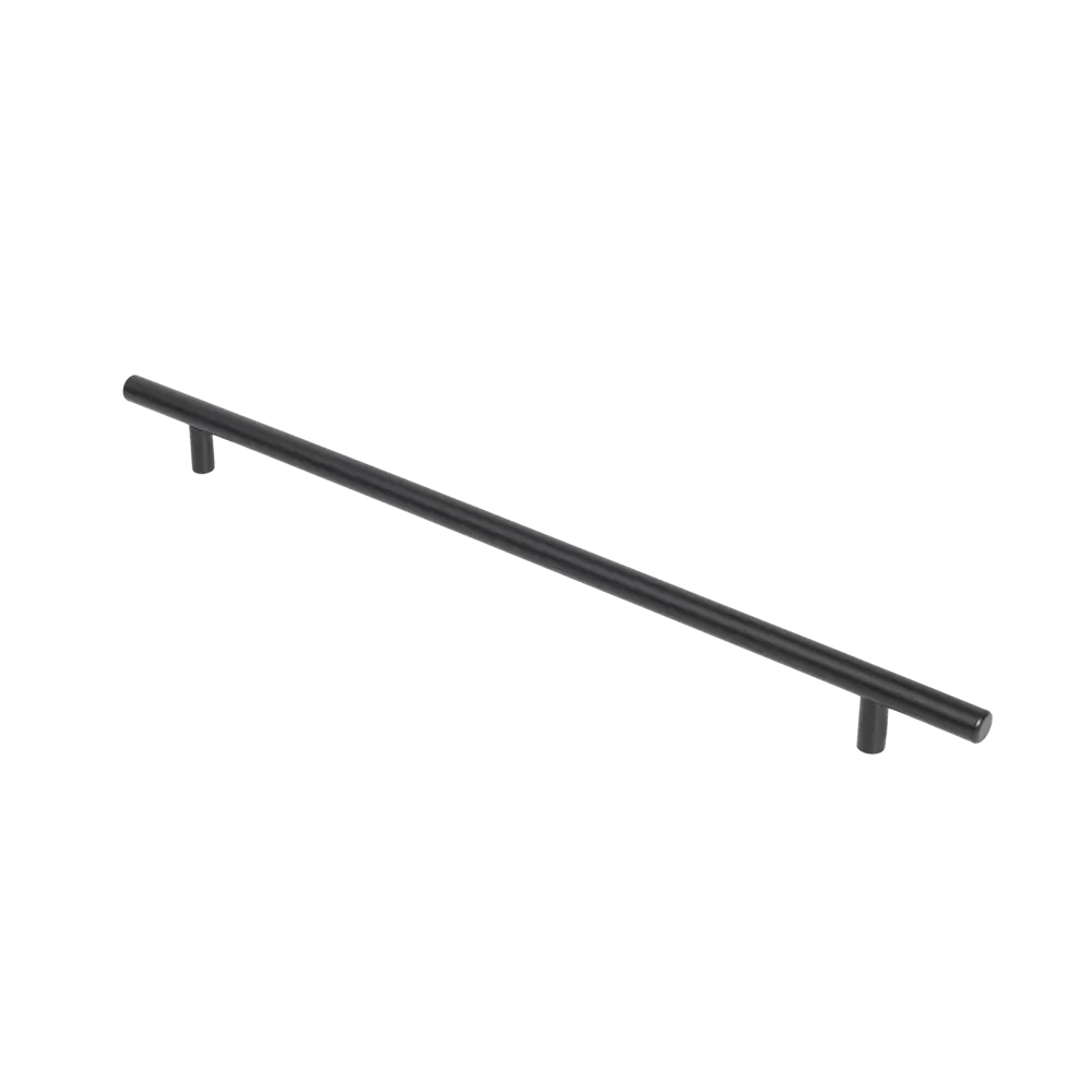 Мебельная ручка-рейлинг KONSENSA 400 мм черная STLM-2006082