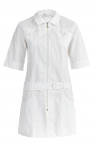 63791 Халат "Леди" женский белый  Медицинская одежда  размер 40/158-164