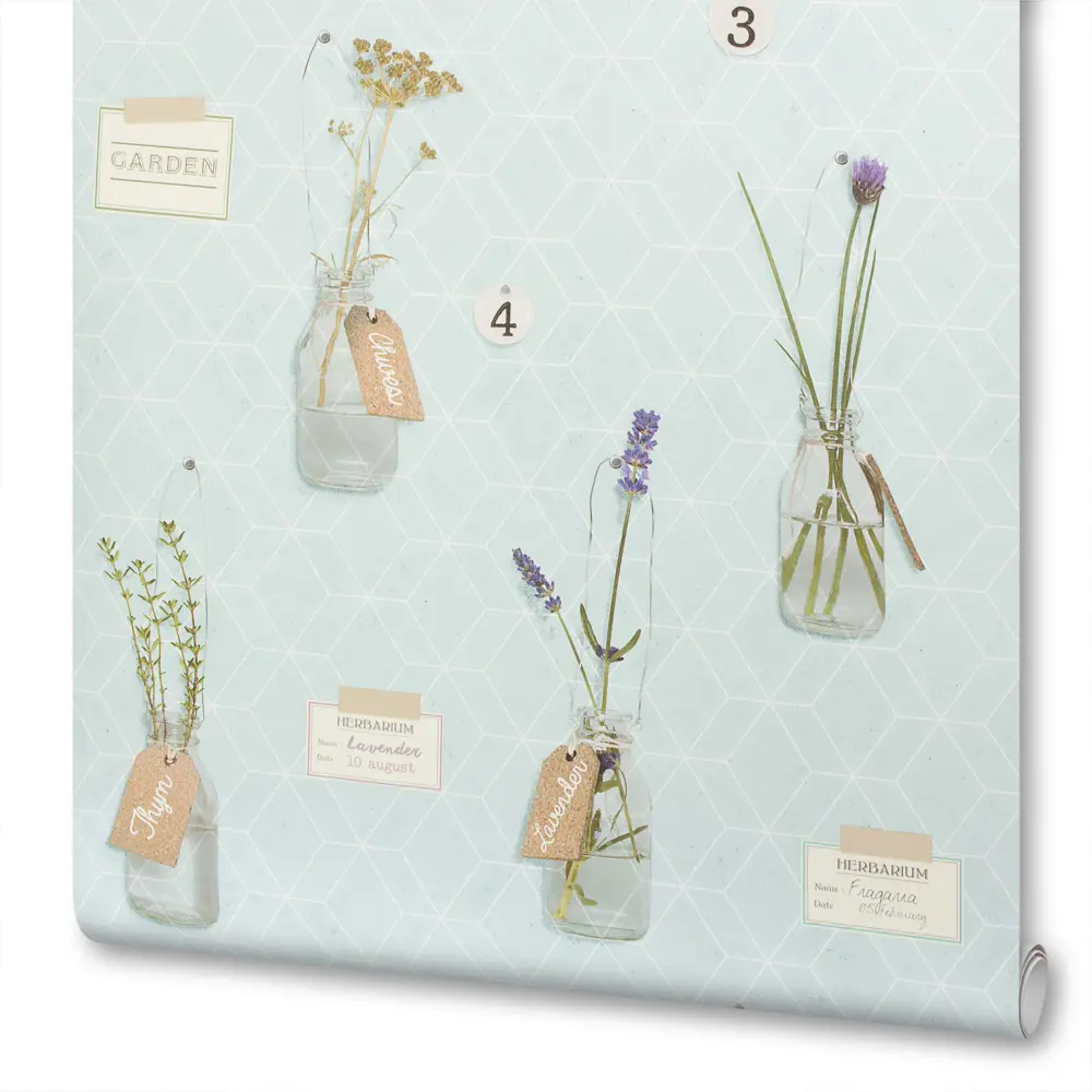 Обои на флизелиновой основе 0.53х10 м герб цвет бирюзовый Ra 518306 Rasch Deco Relief STLM-2157824