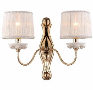 Бра Crystal Lux Adagio AP2 CRYSTAL LUX  077643 Белый;золото