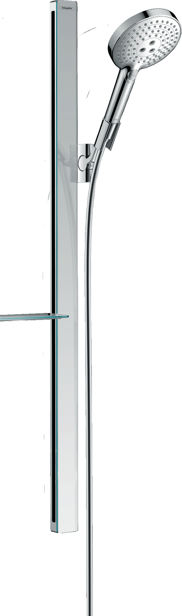 27649000 Raindance Select S Душевой набор 120 3jet EcoSmart 9 л / мин со штангой 90 см и мыльницей Hansgrohe 