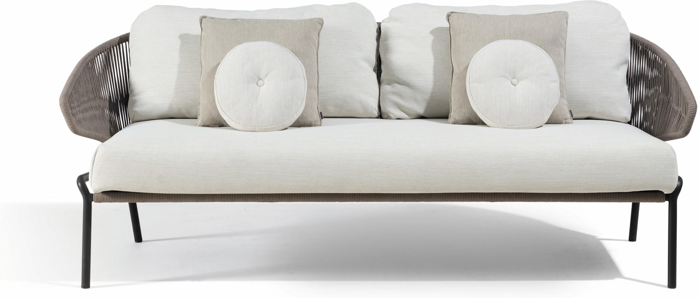 MNST24 2,5 мест. диван фиксированный лава бронза Manutti Radius - Вид №2