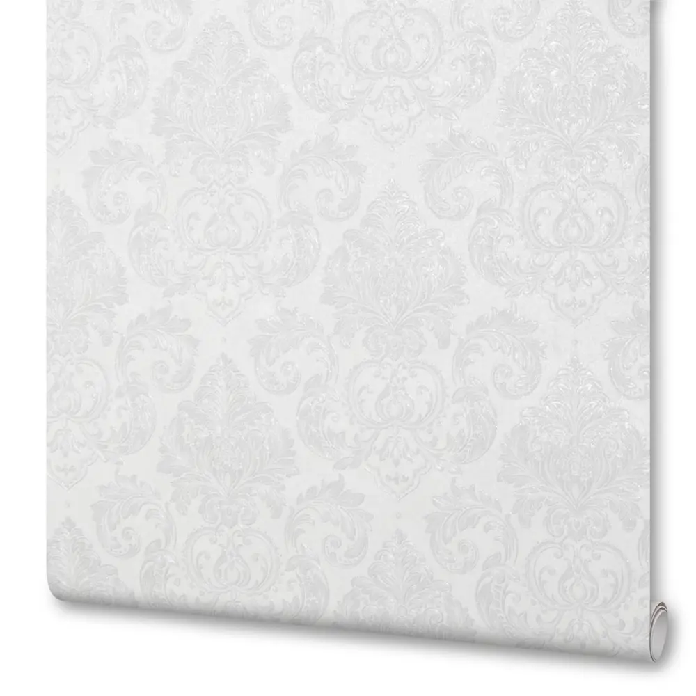 Обои флизелиновые Euro Decor Barocco серые 1.06 м 3700-7 STLM-2177462