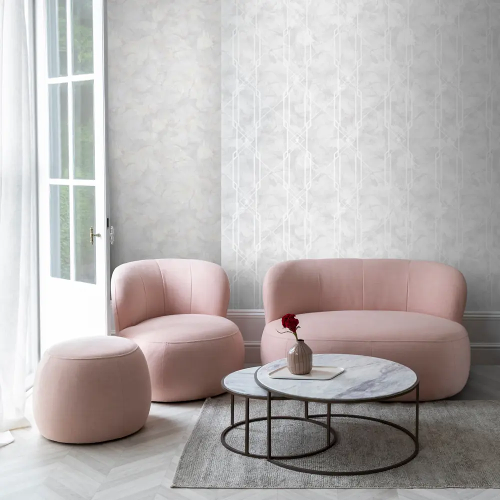 Erismann Corsica: Флизелиновые обои серого оттенка для стильного интерьера 88910093 STLM-1496152 - Вид №4