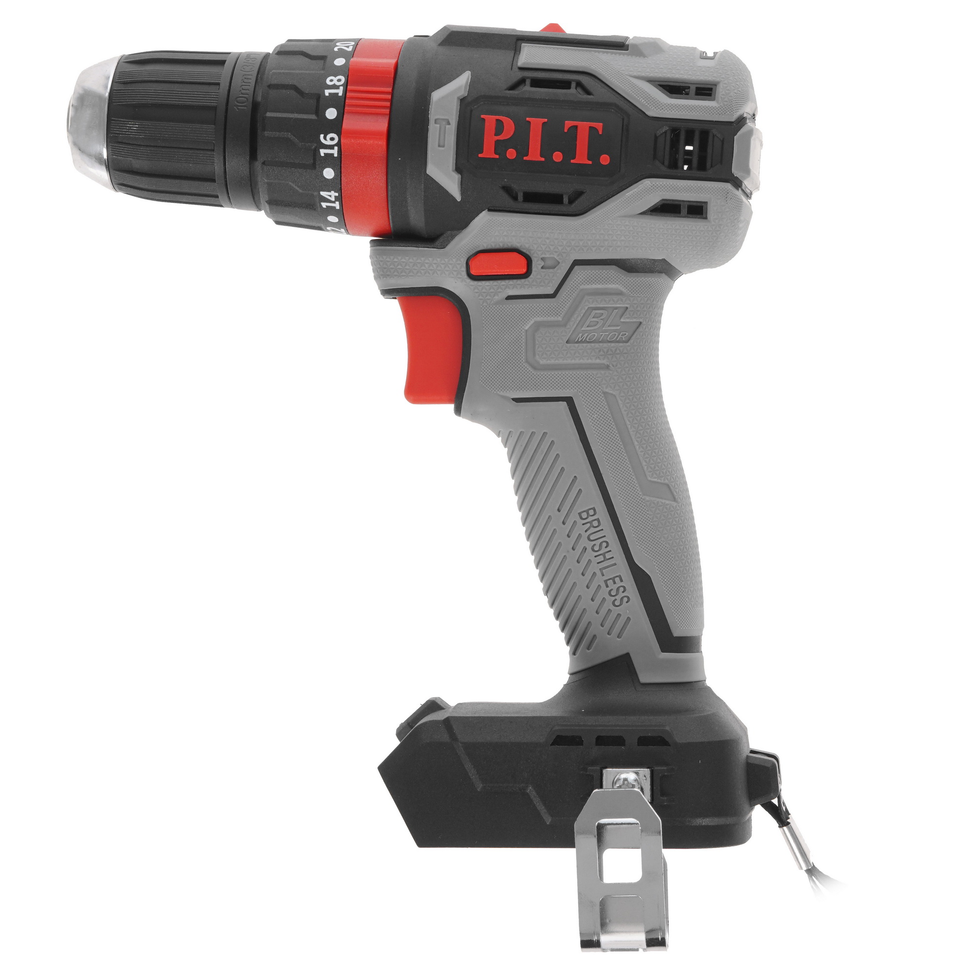 Дрель-шуруповерт PIT PSB20H-10B SOLO OnePower 20V  , Без ЗУ, Без АКБ 5333663 STDN-0136500