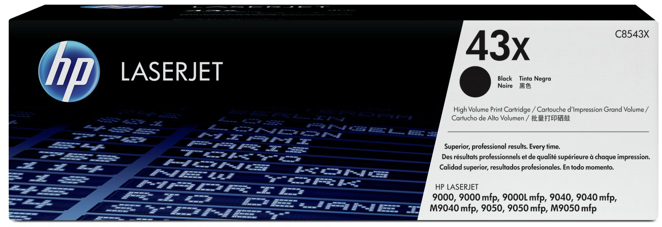 C8543X laserjet black print cartridge HP Santreyd 