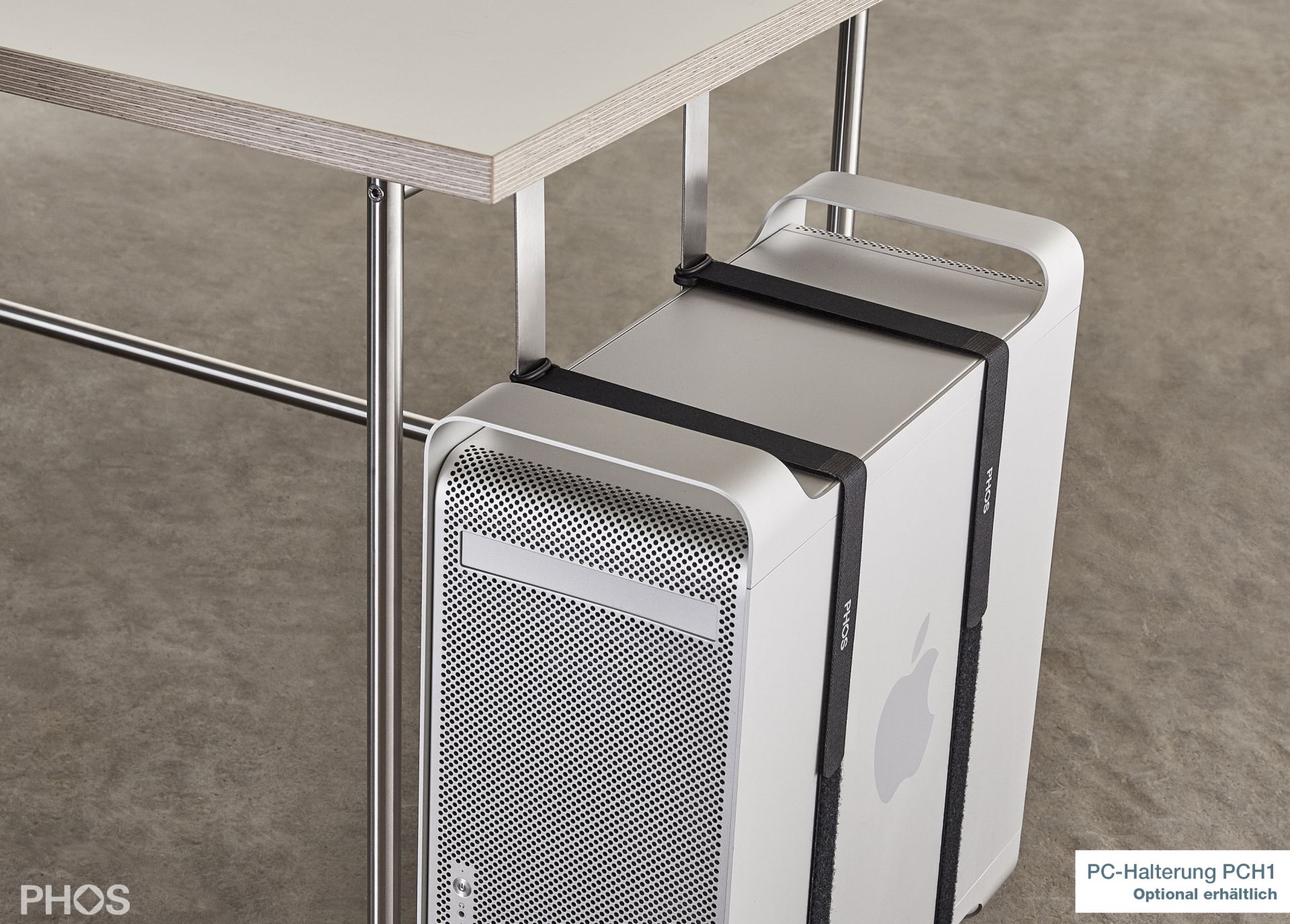 KATI-S1-180x90-MW Карлсруэ стол - письменный стол - белый - 180 х 90 х 75 см. PHOS  - Вид №8