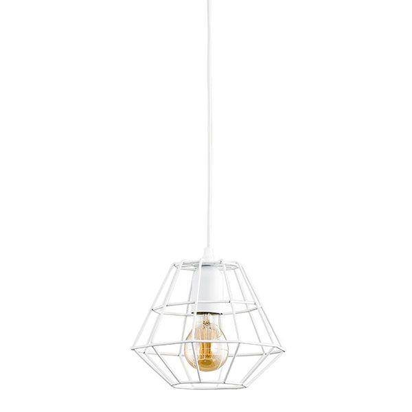 Подвесной светильник TK Lighting 2200 Diamond TK LIGHTING DIAMOND WHITE 196407 Белый  - Вид №1
