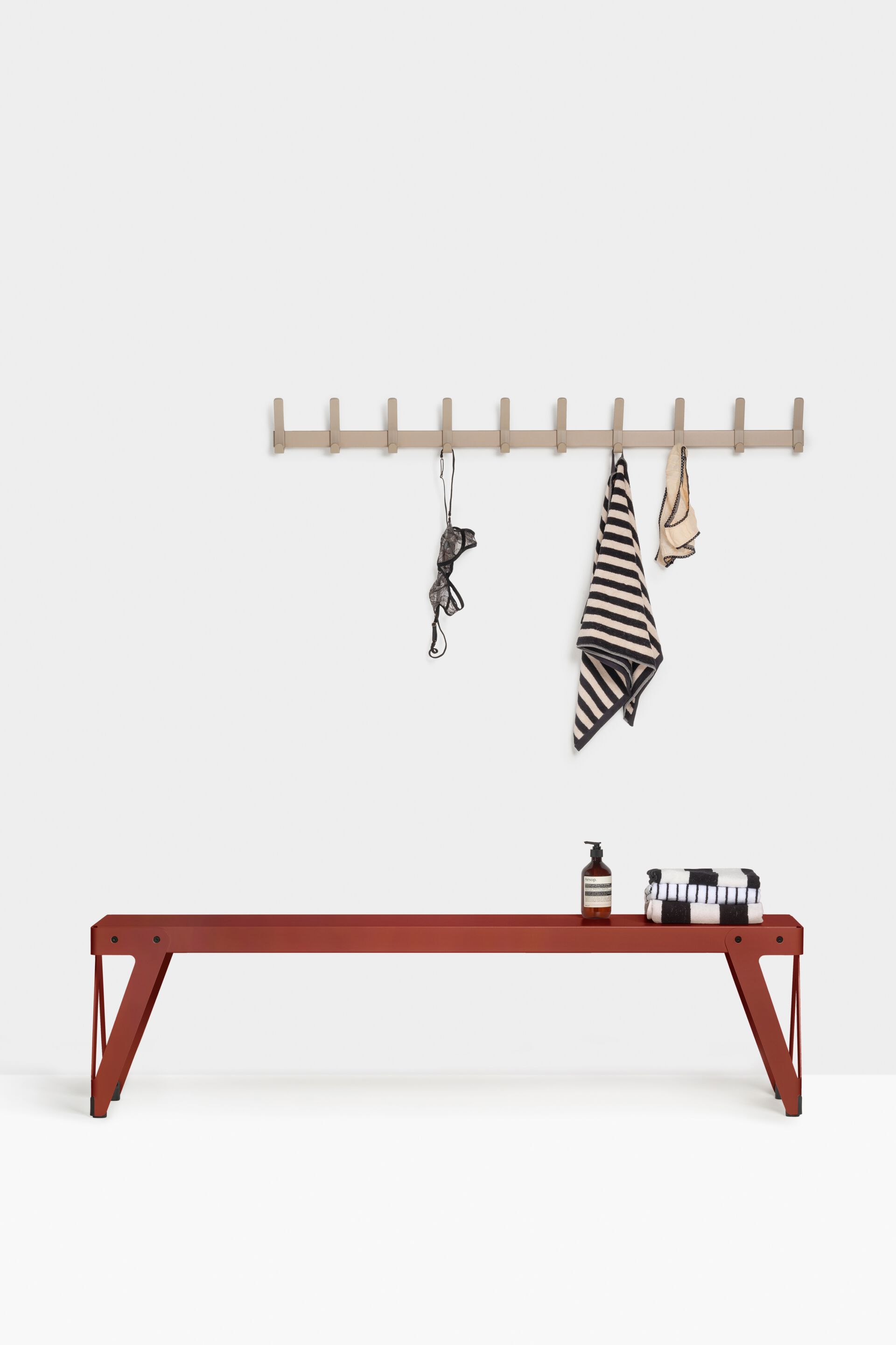 Алюминиевая и пластиковая настенная вешалка FUNCTIONALS JUST ARCH-00031349 - Вид №5