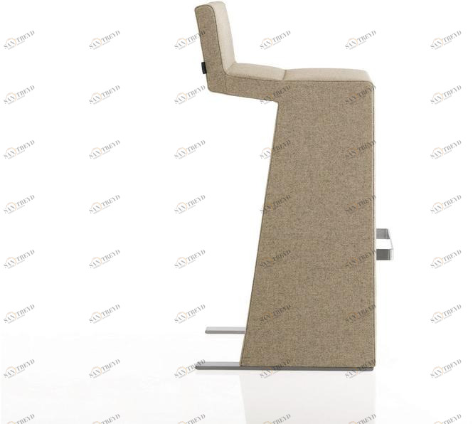 Billiani Высокий табурет со спинкой Inka steel sun-id-1416316