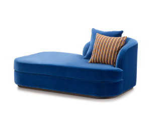 Бархатная спальная кровать