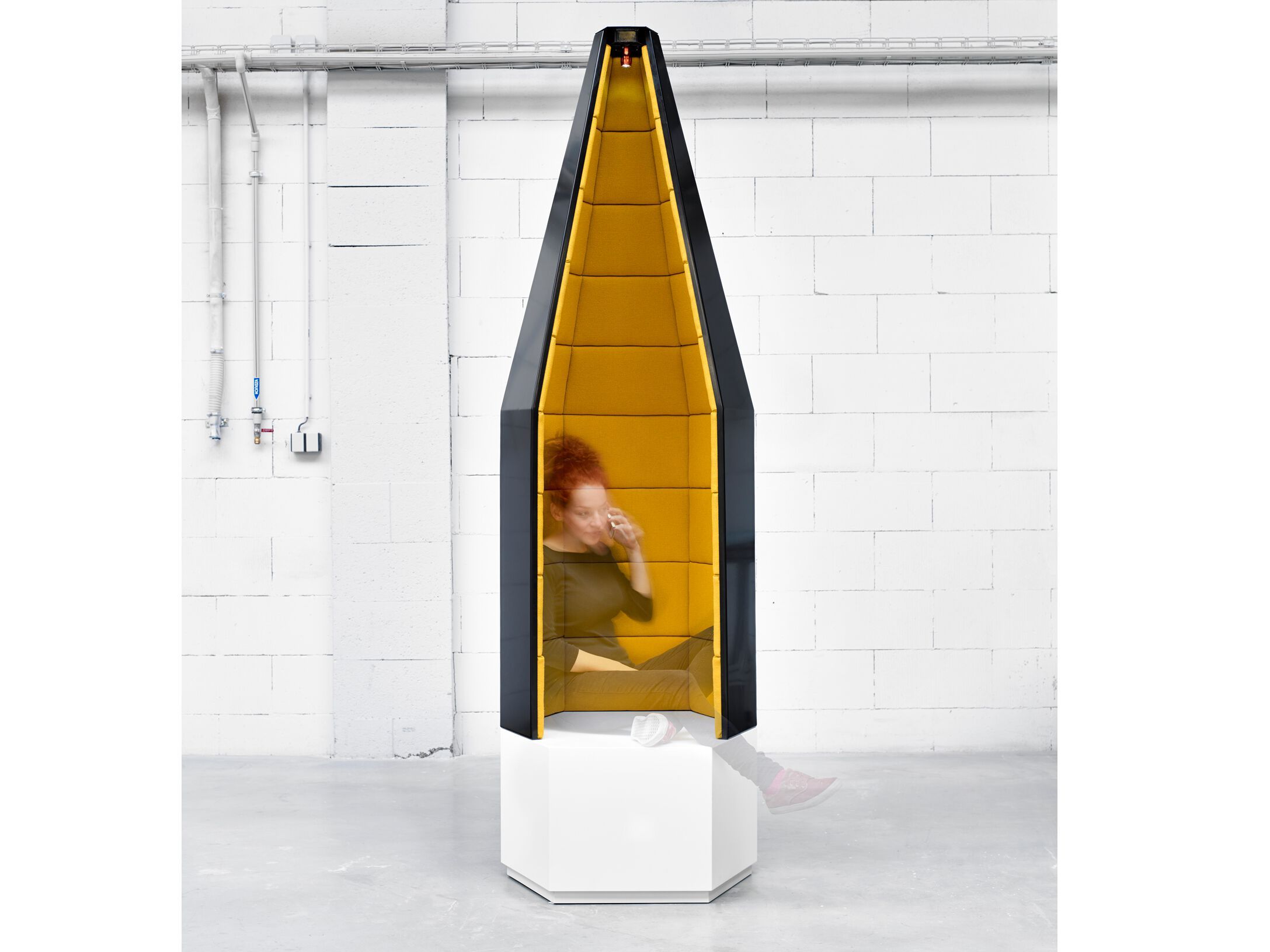 Одноместный акустическая офисная кабина AMOSDESIGN QUIET POINT SANTINI ARCH-00033439