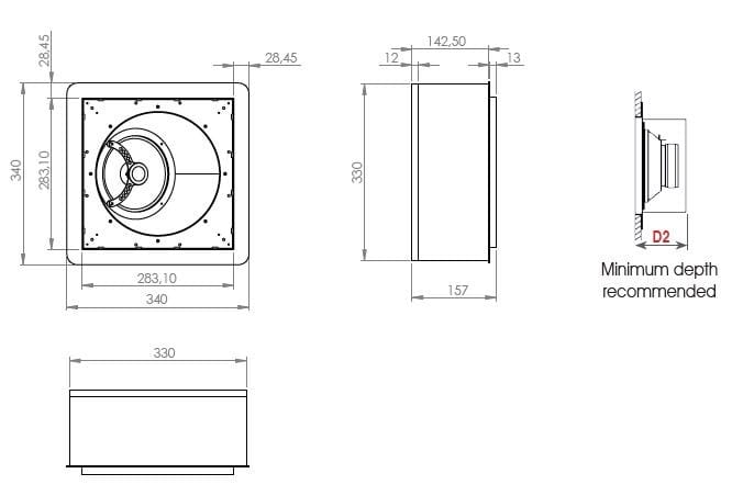 Металлический акустический диффузор Garvan Acoustic Luna ARCH-00081013 - Вид №2