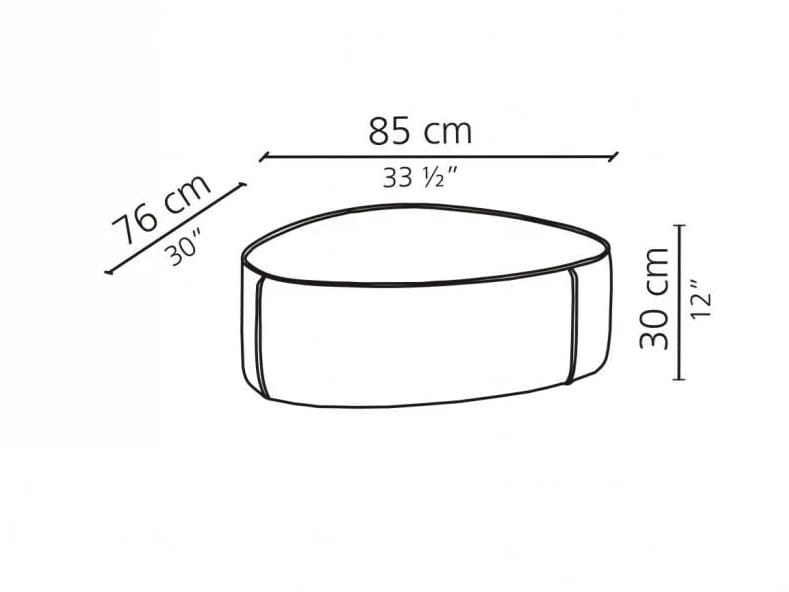 Съемный пуф из ткани Casamilano FRANCIS ARCH-00039428 - Вид №9