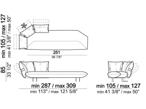Dormeuse со спинкой