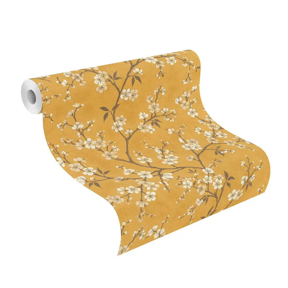 Обои флизелиновые Rasch Denzo оранжевые 0.53 м 456721 STLM-2179829 - Вид №2