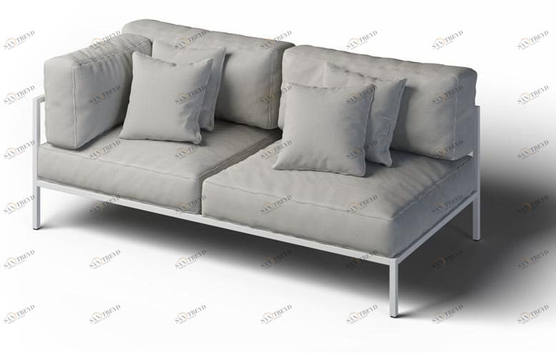 Laubo Левый угол 2-х местный садовый диван Cosi sun-id-1375589