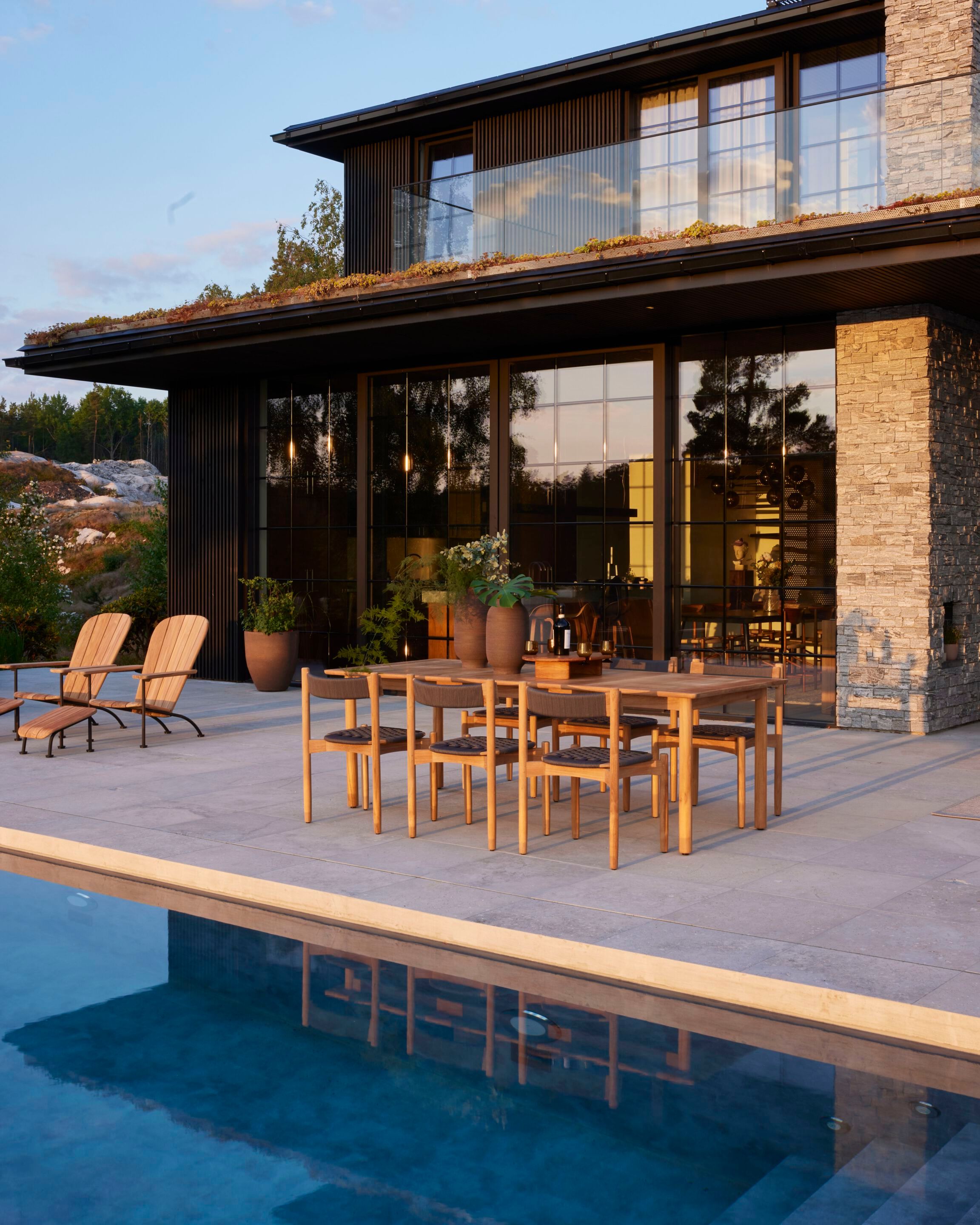 Сад стул с открытой спинкой Skargaarden костер ARCH-00097488 - Вид №12