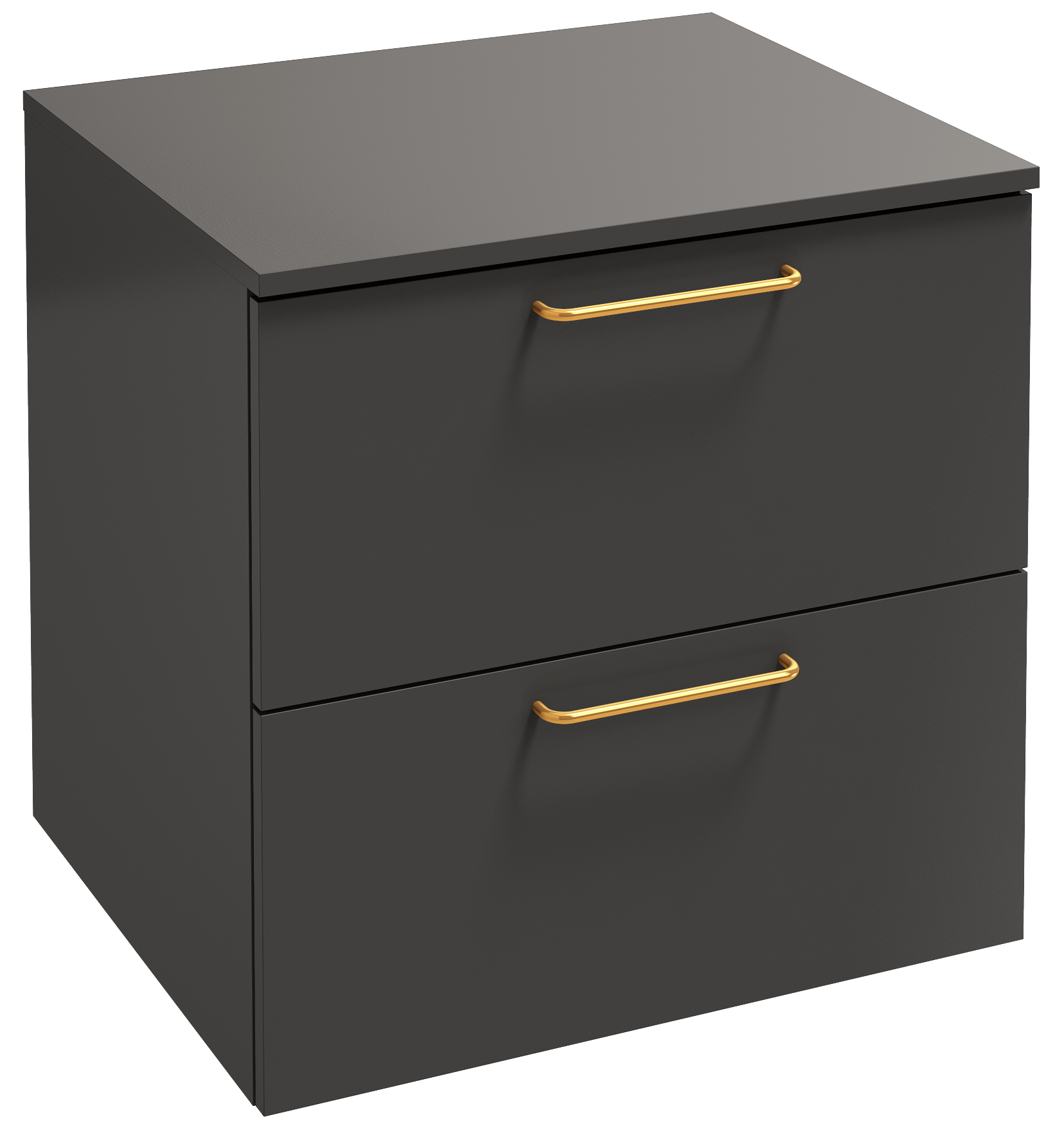 EB2547-R8-E10 Тумба с ящиками 60 см, 2 ящика, золотая ручка JACOB DELAFON ODÉON RIVE GAUCHE ODEON RIVE GAUCHE