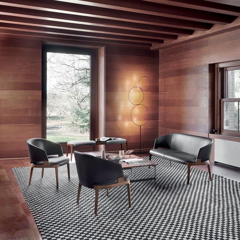 Potocco 2-х местный кожаный диван Velis 942/da - Вид №2