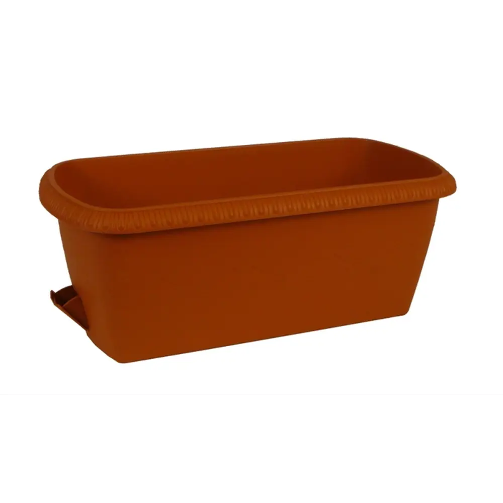 Ящик балконный «Жардин» терракот 80 см, пластик Santreyd STLM-2018551