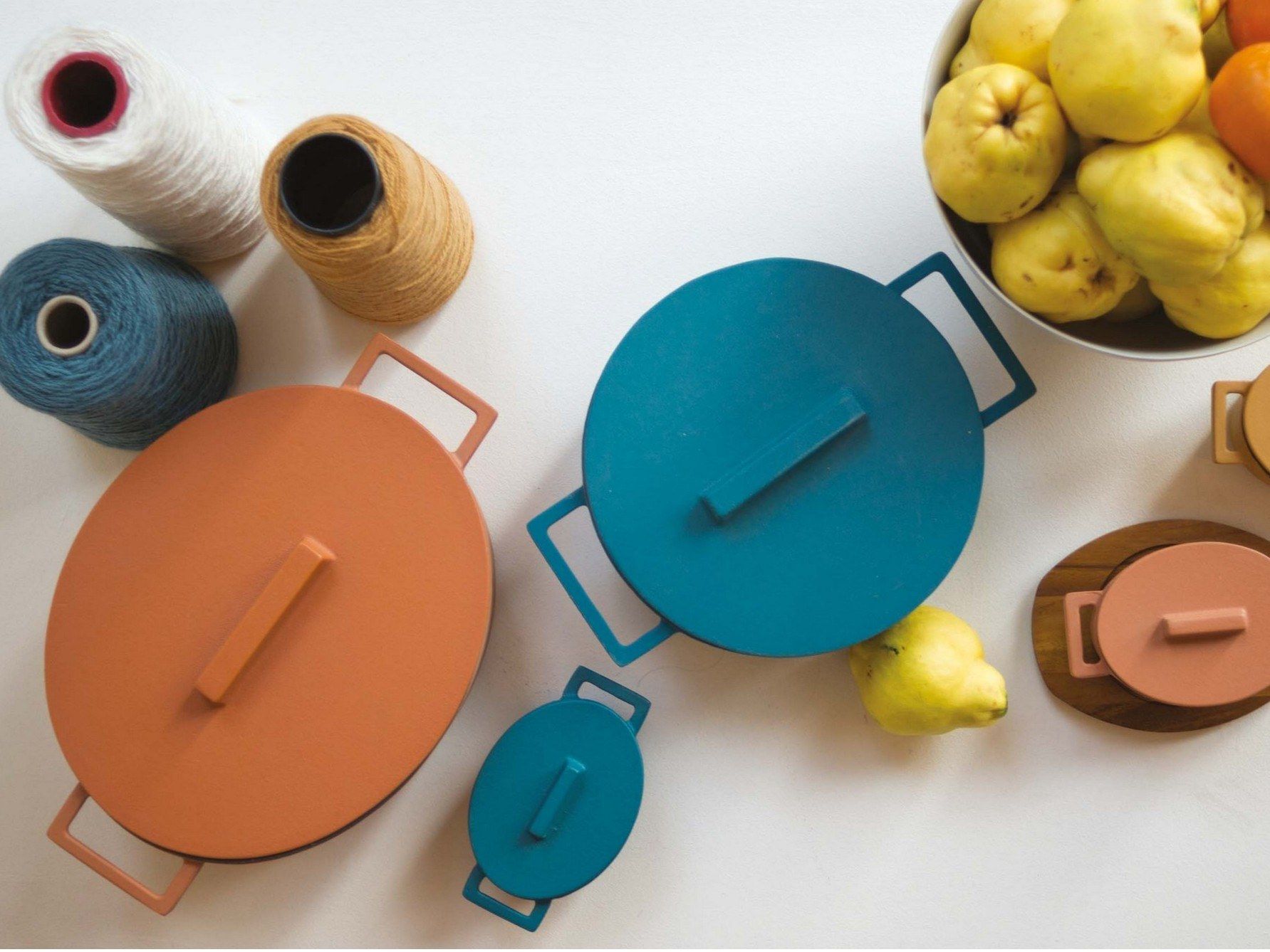 Овальная чугунная кастрюля с крышкой Sambonet Terracotto ARCH-00099909 - Вид №1