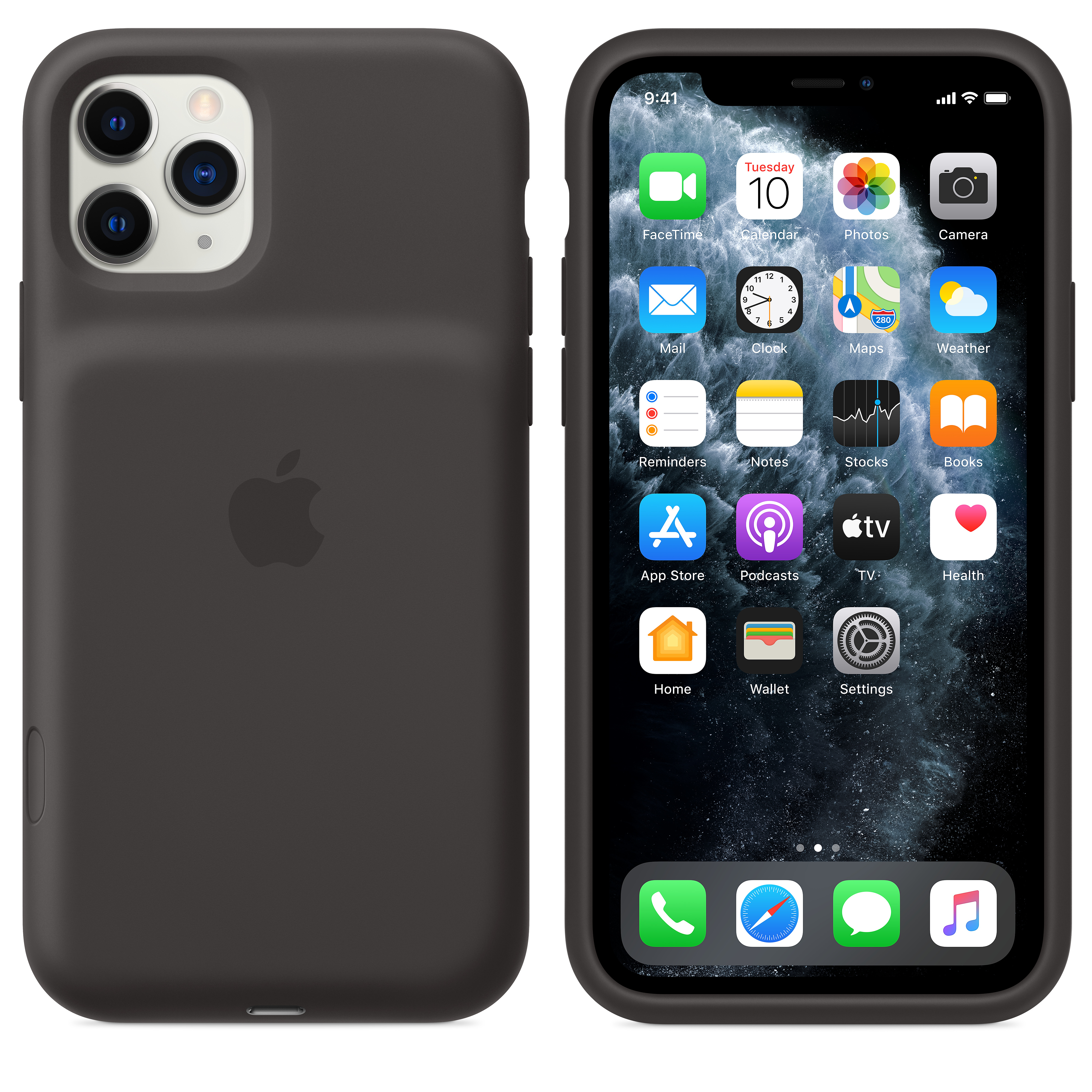 MWVL2ZM/A Iphone 11 pro smart battery case with wireless charging - black Apple Santreyd  - Вид №6