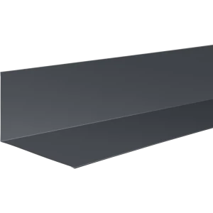 Планка примыкания верхняя 150x250 мм 2 м 0.45мм RAL 7024 Серый 83842915 STLM-2131308
