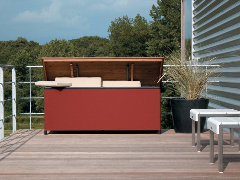 TRADEWINDS Садовая скамейка с контейнером sun-id-1417968 - Вид №3