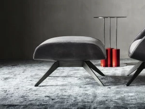 OAK Подставка для ног из нубука Metronome