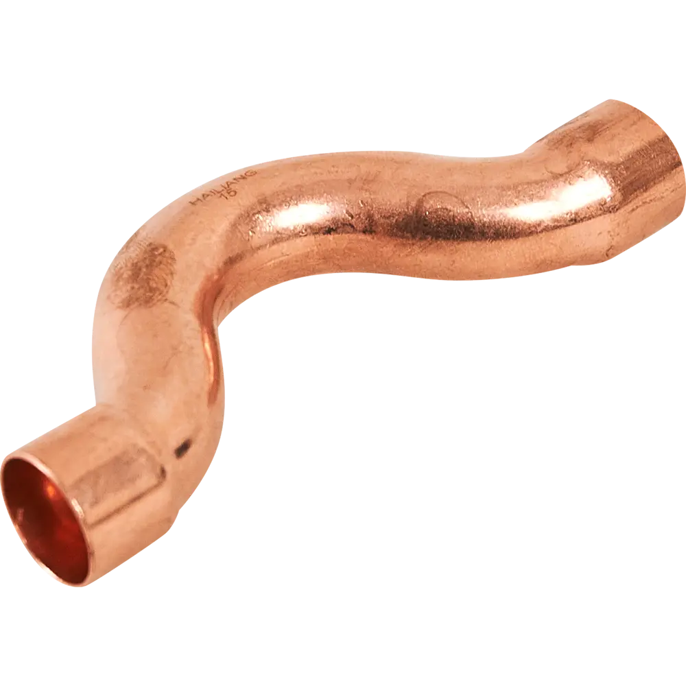 Обвод двухраструбный Hailiang ø15 мм медь STLM-2015182 - Вид №1