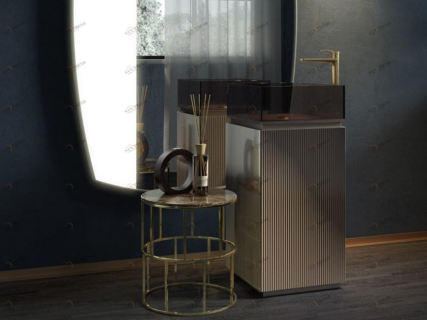 ARTELINEA Тумба под умывальник из монокристалла sun-id-1369673