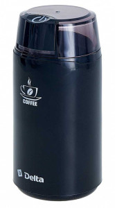 9037518 Кофемолка электрическая Delta DL-087К черный