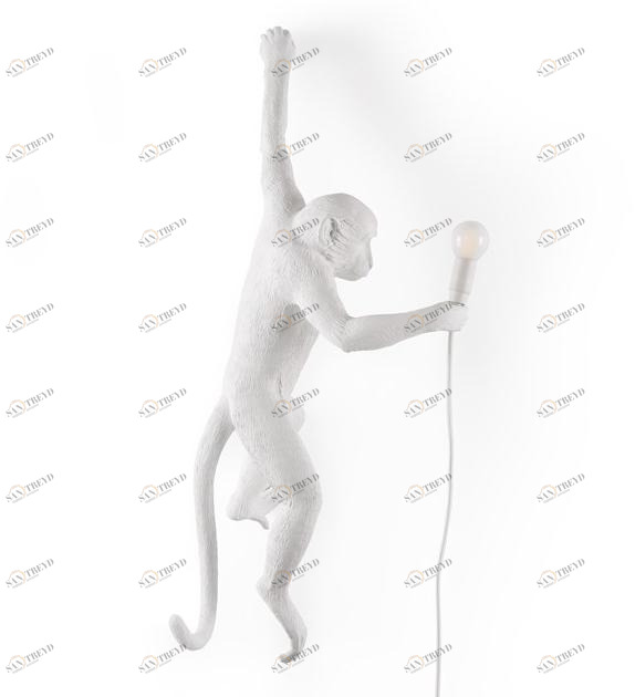 Seletti Настенный светильник из смолы The monkey lamp sun-id-1470475