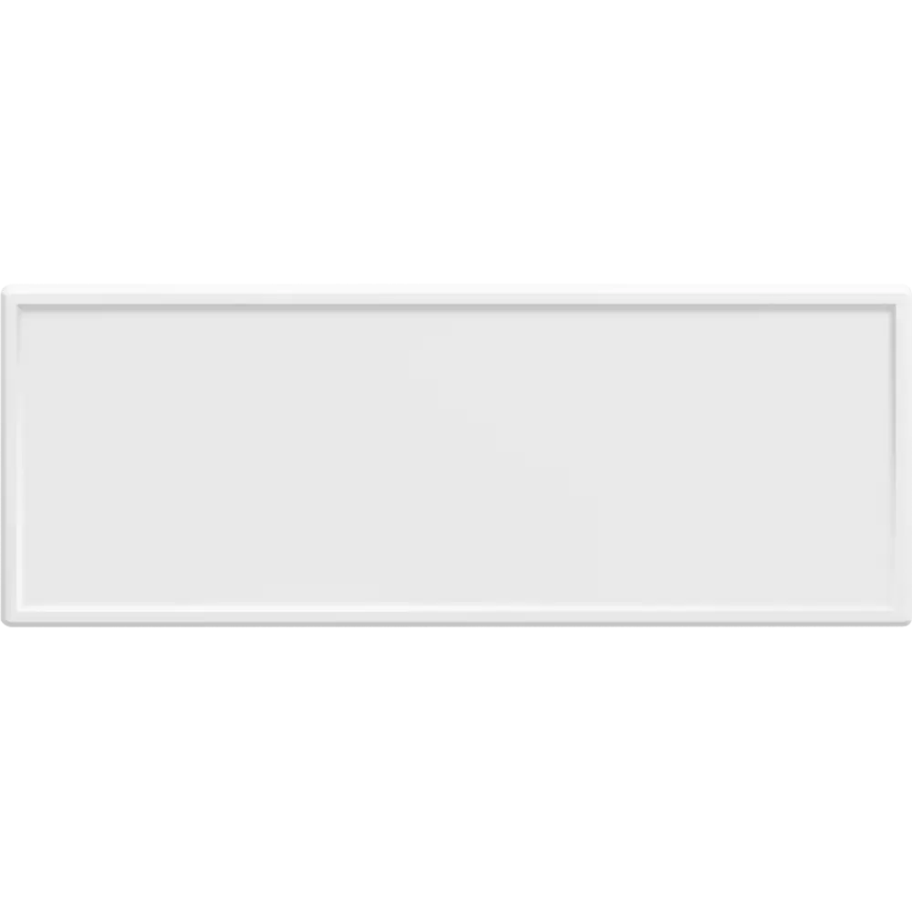 Фасад кухонного шкафа Инта 44.7x16.7 см KONSENSA ЛДСП цвет белый Инта белая STLM-2115415 - Вид №3