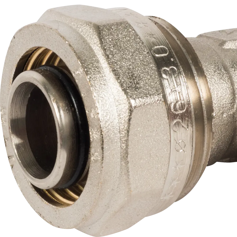 Угол комбинированный 90° Valtec 3/4"x26 мм НР никелированная латунь VTM.353 STLM-2211395 - Вид №1