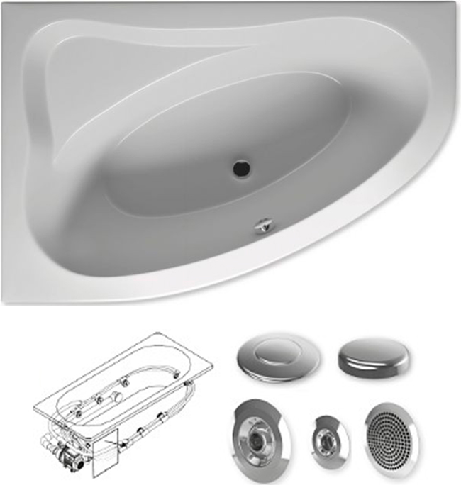 BA6700500000000_hit1 Ванна Riho Lyra Santreyd - Вид №5