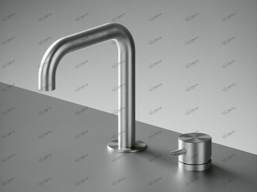 Quadrodesign Смеситель для раковины на 2 отверстия Source sun-id-1363902