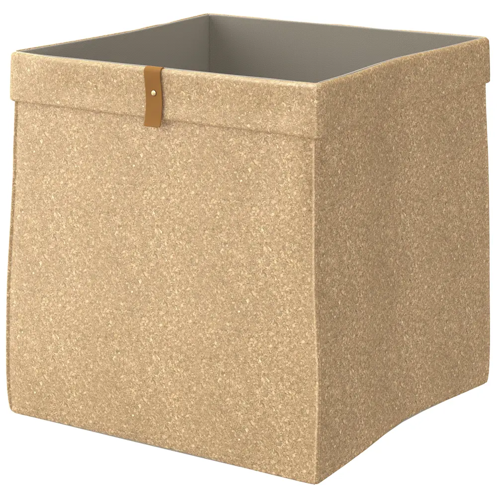 Короб Spaceo KUB L 31x31x31 см 30 л пробковый STLM-2151702