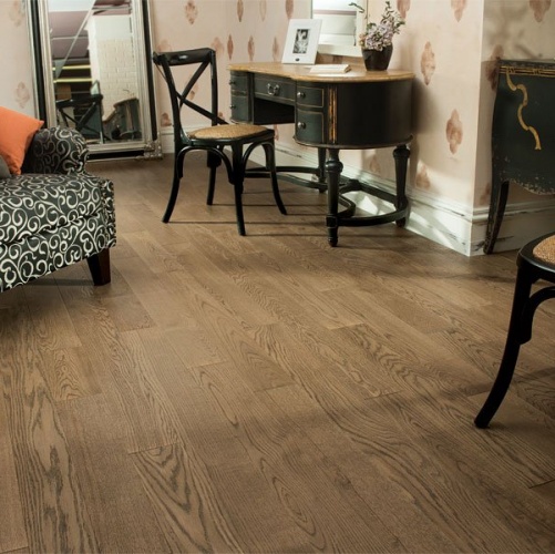 Инженерная доска Coswick Бражированная Шабо 127мм Шелковое Масло Дуб Селект с брашью (Текстурированная) 600…2100х127 мм 11541259 - Вид №2