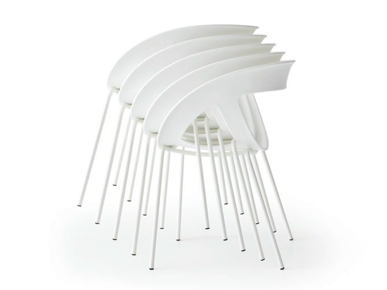 Стул из инженерного пластика с подлокотниками GABER Moema ARCH-00037921 - Вид №1