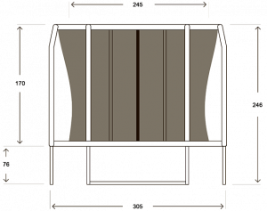 Батут hasttings sky double (3,05 м) Hasttings