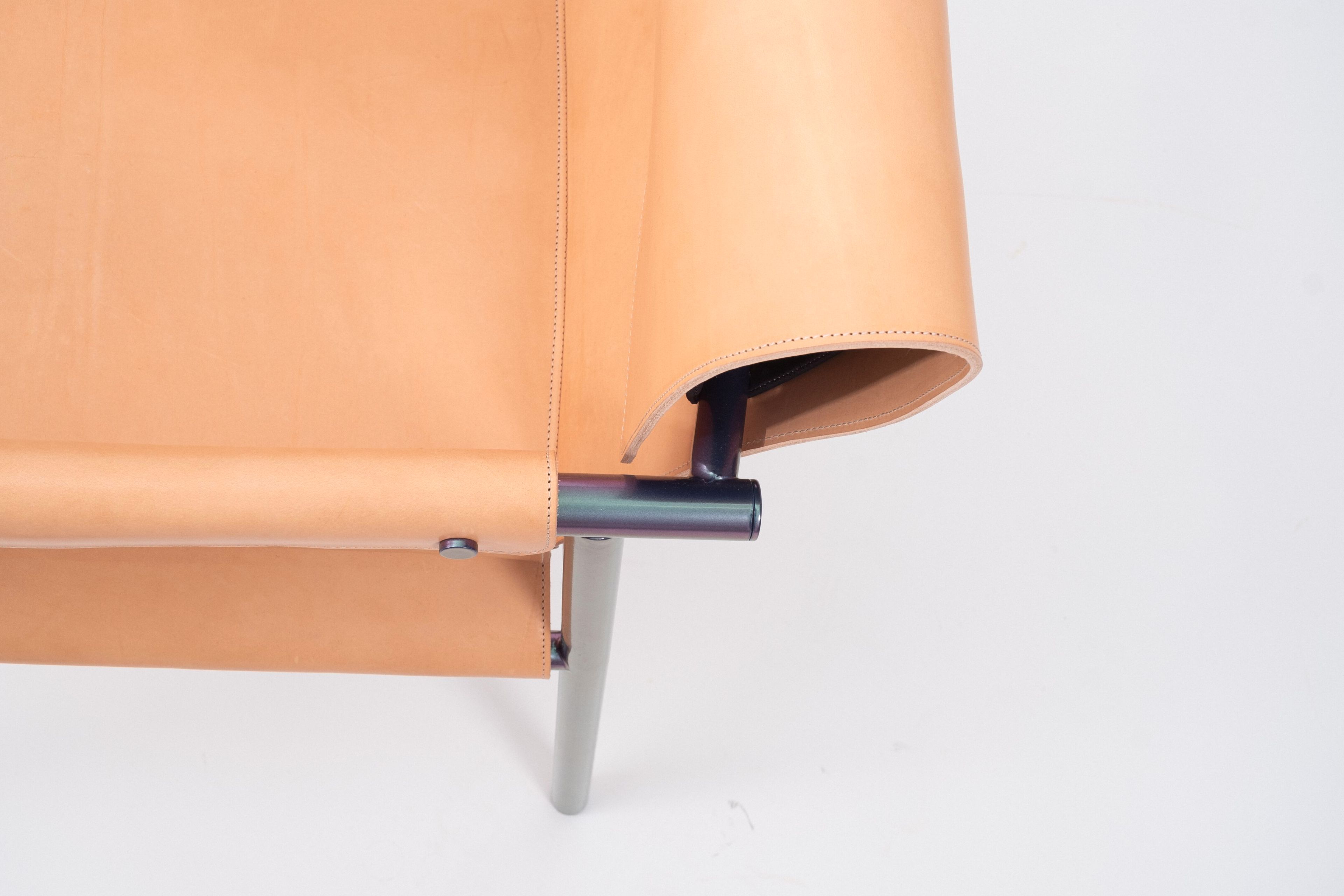 Кожаный стул с подлокотниками Patrick Jouin Edition OLO ARCH-00101695 - Вид №4