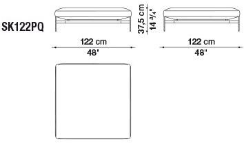 B&B Italia Модульный тканевый диван Saké sun-id-1382720 - Вид №26