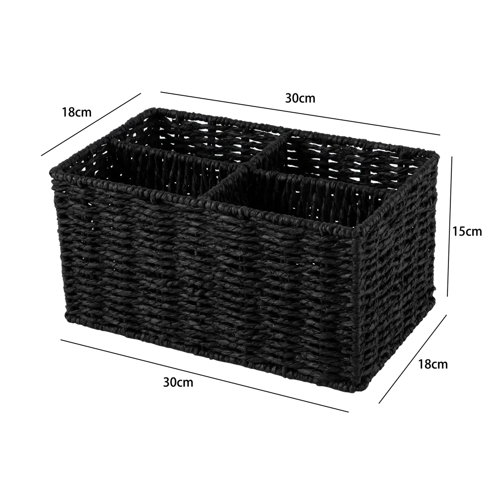 Кор с кр 18X15X30см чер с разд Konsensa 89453509 STLM-2158780 