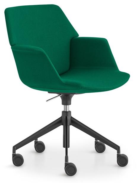 Lapalma Поворотное офисное кресло из ткани с 5 спицами Uno sun-id-1430347 - Вид №3